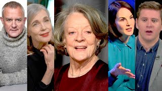 'Downton Abbey' Cast REACTS To Maggie Smith's Death