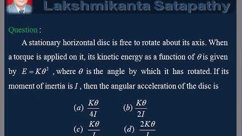 vDo QA Rotational Motion-19/ Angular velocity, Torque & Rotational Kinetic Energy