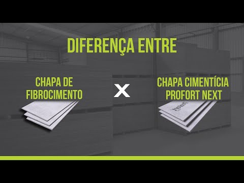 Vídeo: Placas de fibrocimento: tipos, características, aplicações