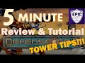 DefenceGrid || 5 minute Beginners Guide and Review