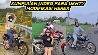 KUMPULAN VIDEO CB, GL, MP, TIGER MODIFIKASI HEREX || JEDAG JEDUG VIRAL TIKTOK || CEWEK CANTIK HEREX