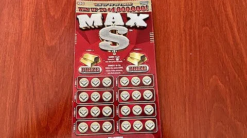 New $30 Max $ - Michigan Lottery - 12/7/25