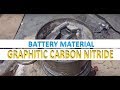 Material for Battery and Supercapacitors (graphitic carbon nitride)