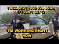 Cop Stops Contractor From Working Because He’s Not Giving His ID