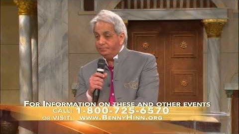 Benny Hinn - Releasing the Anointing Through Prayer Part 2