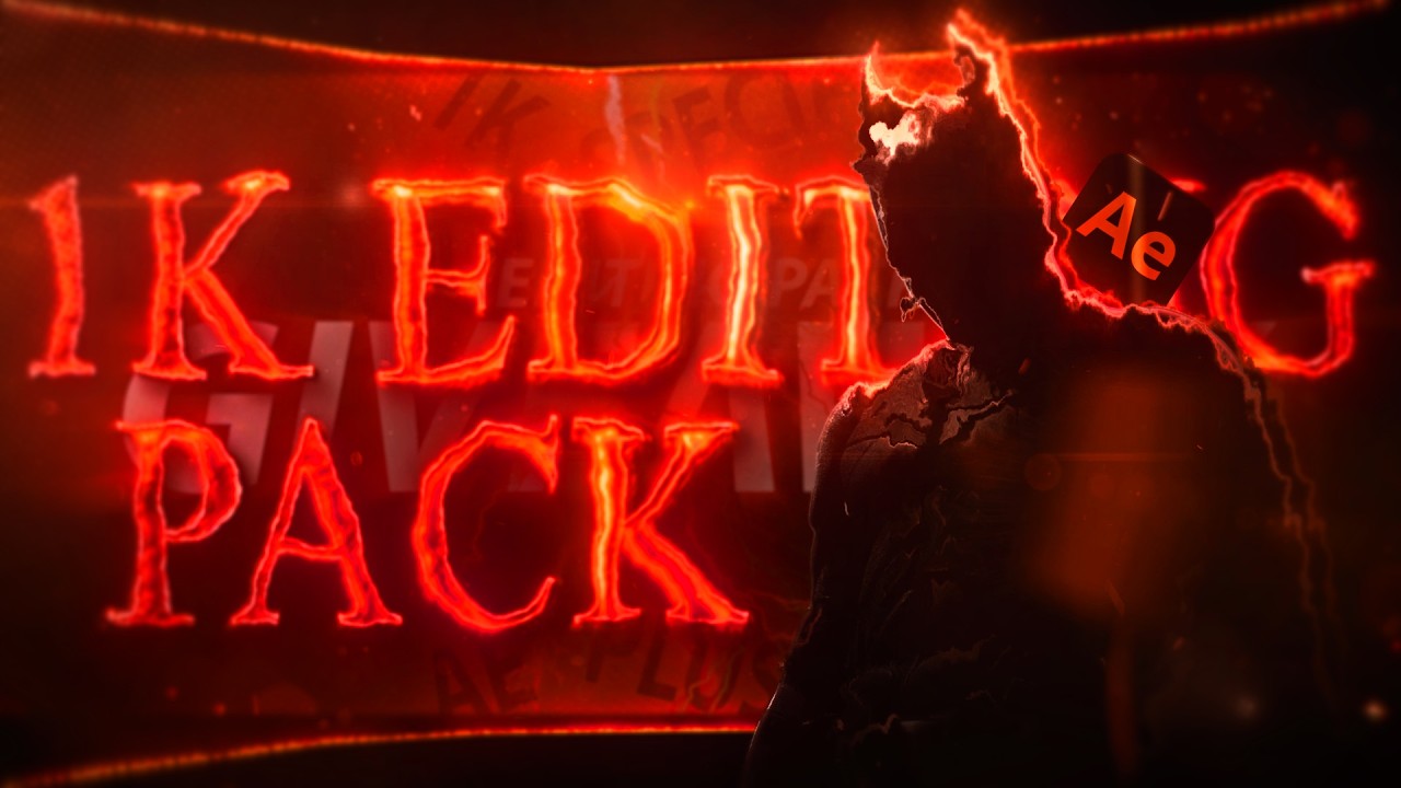 Free After Effects Editing Pack | 1K SPECIAL | PLUS 4K