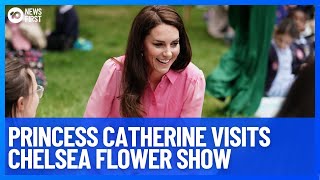 Princess Catherine of Wales Talks About Prince Louis' Gardening At The Chelsea Flower Show