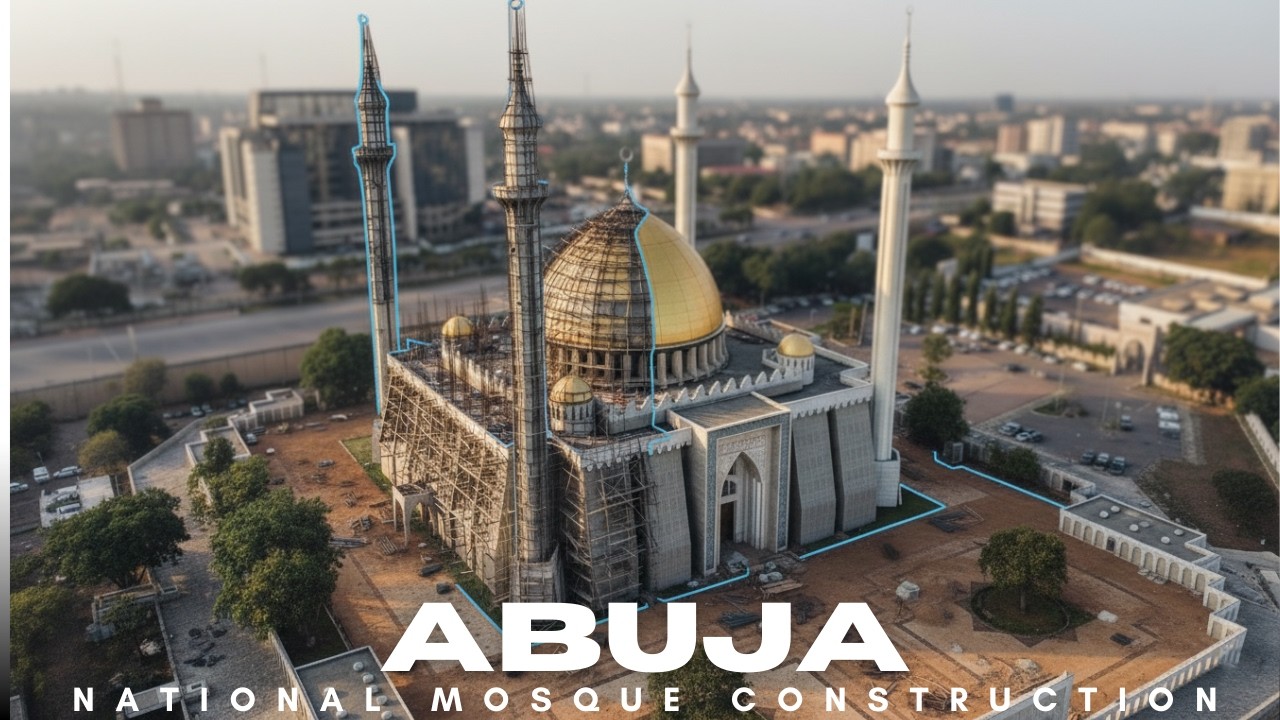 How Abuja National Mosque Was Engineered I STUNNER HOMES