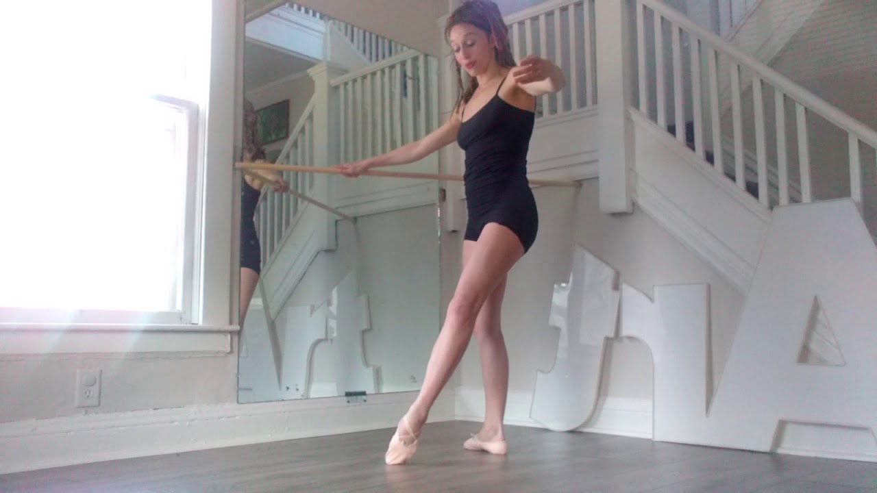 Beginner S Ballet Barre Class With Joy Youtube
