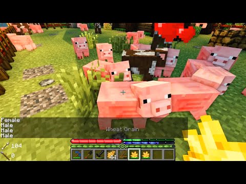 Minecraft TerraFirmaCraft #44: Farming & Foraging