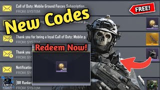 New Call Of Duty Mobile Redeem Code 2025 | How to get Free Ghost Skin | Free CP