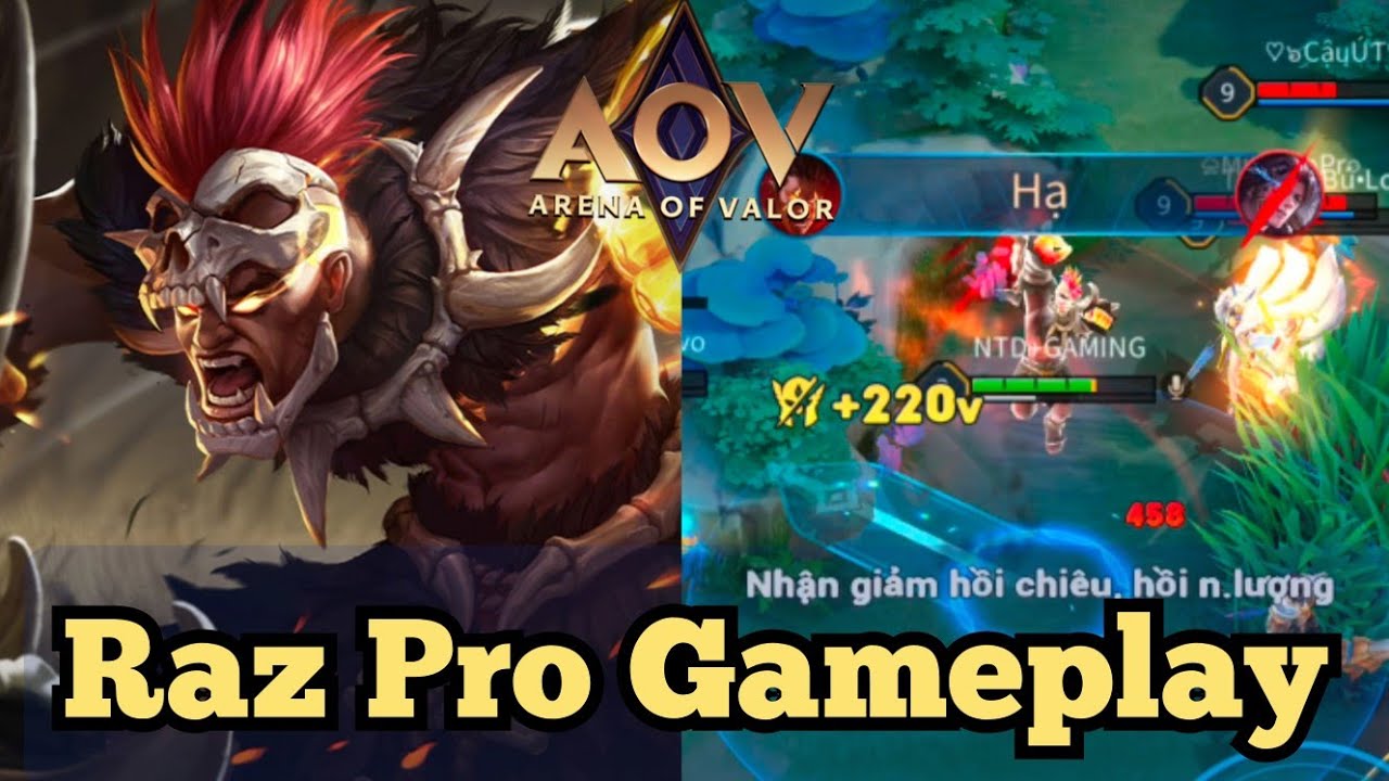 Raz is too strong in the mid lane l Arena Of Valor