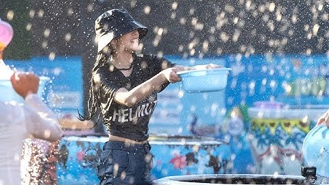 [VIETSUB CUT] MY HAPPY LIFE EP 9 | Trình Tiêu và Linh Siêu tại Tượng Sơn tham gia lễ hội té nước