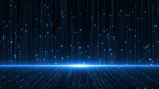 Blue light effect technology sensitive particle line 4K video background