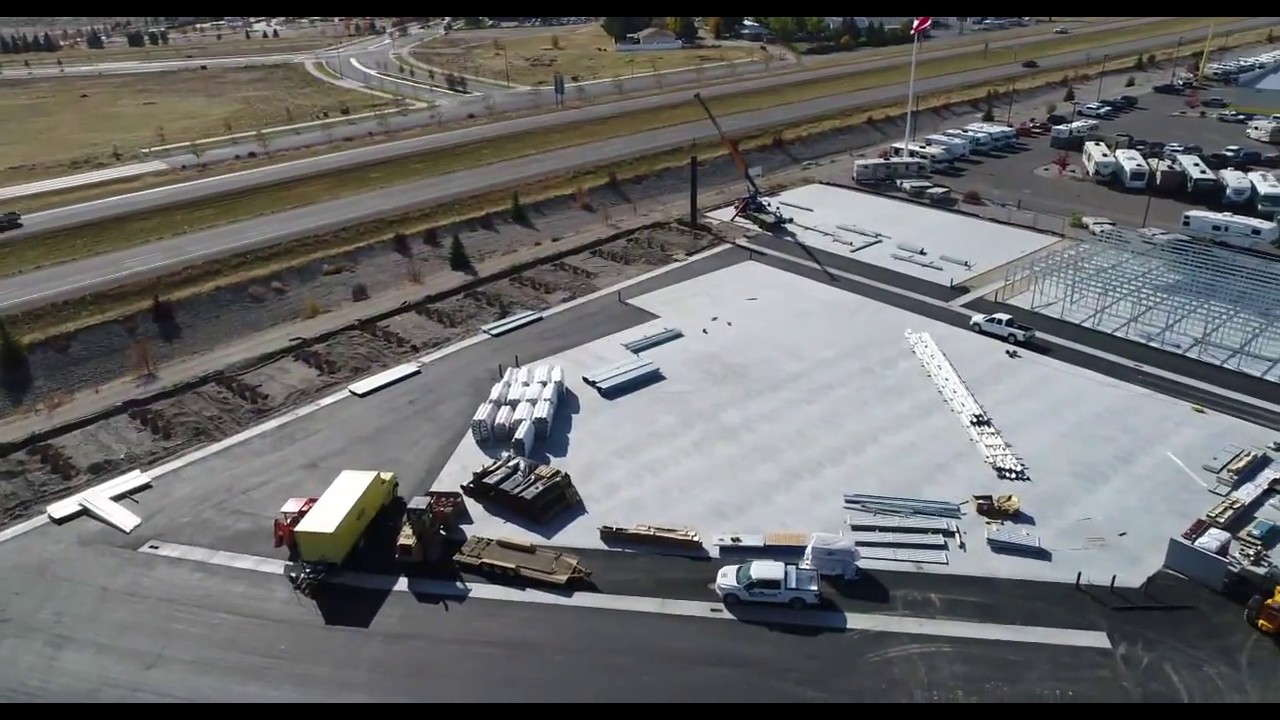 Storage Plus, Idaho Falls Fly Over YouTube