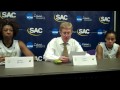 2015 South Atlantic Conference Women's Hoops Championship Final Press Conference - Anderson