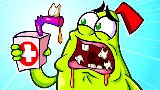 Bad Tooth || Funny Cartoons By Pear Family
