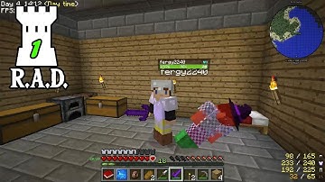 RAD Minecraft | Part 1|  Leaning Michael Jackson | Roguelike Adventures and Dungeons