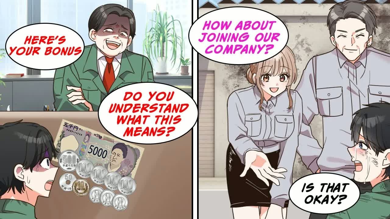 [Manga Dub] I quit after 15 years of work, then she hired Me and her company... [RomCom]