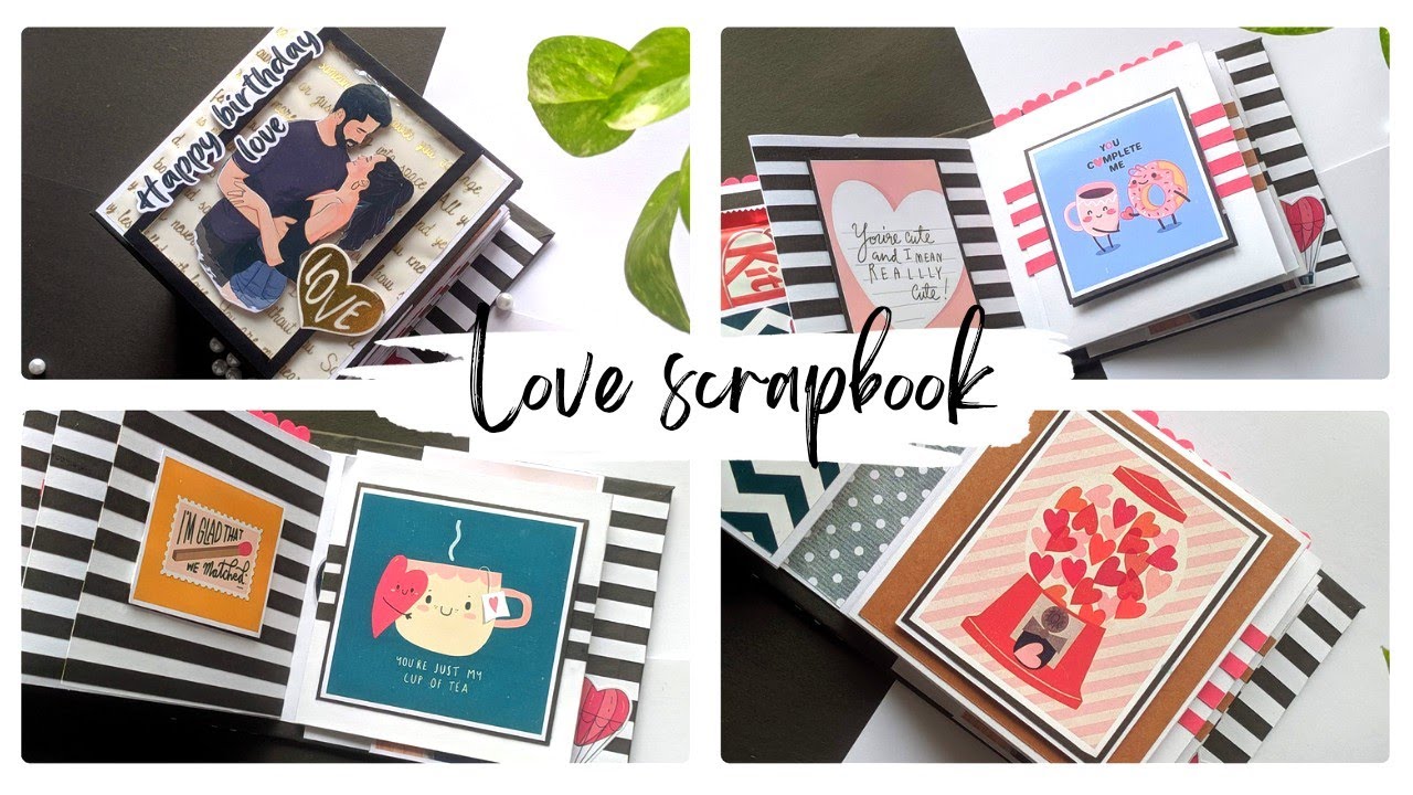 Mini Scrapbook for Love I Birthday - Loving Crafts