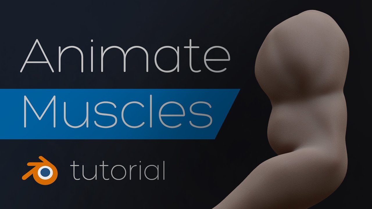 How to animate muscles | Blender tutorial - YouTube
