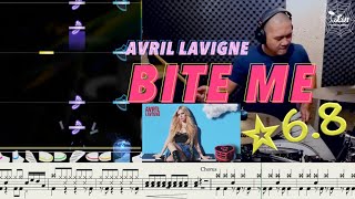Avril Lavigne - Bite me |  Drum cover - PopoLin (DrumMania+TAB Drumsheet)