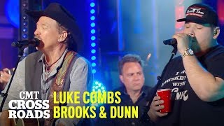 Brooks \& Dunn, Luke Combs Perform 'Brand New Man' | CMT Crossroads