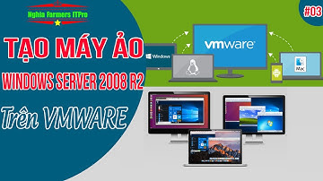 Bài 03: Hướng dẫn tạo máy ảo windows server 2008 R2 trên Vmware workstation 12 Pro