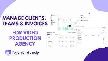 Manage your Video Production Agency Clients, Teams, and Invoices in One platform