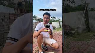 Stapler Tembak Paku 3 In 1, bisa untuk maku kayu, bambu, benerin sofa, jok motor/mobil, plafon dll