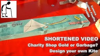 Charity Shop Gold or Garbage? Design your own Kite