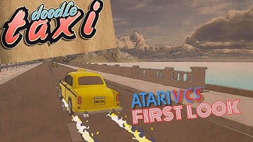 Doodle Taxi - First Look (Atari VCS)