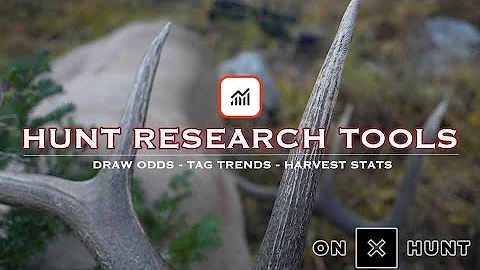 NEW - OnX Hunt Research Tools | Draw Odds | Harvest Stats | Tag Trends | Application Strategies