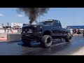 Diesel drag racing launches rudys spring truck jam 2023 odss racing go pro starting line cam