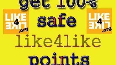 How to earn like4like point - social exchange