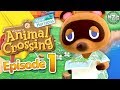 Animal Crossing: New Horizons Gameplay Walkthrough Part 1 - Island Getaway!