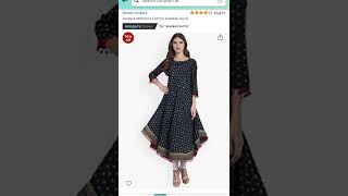 Plus-Size Kurtis Amazon Haul | What I Ordered Vs What I Got | Gurishq Kaur #shorts screenshot 5