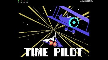 Testing NABU PC emulated on MAME and playing some Time Pilot