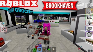 Nuestra Rutina De La Tarde En Brookhaven! Vamos Al Supermercado, Al Estilista, A Comer Nieve Y Mas! screenshot 5