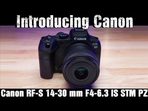 【Canon】ほぼ新品RF-S14-30mm F4-6.3 IS STM PZ Canon RF S14 30mm F4 6.3 IS STM PZ Ultra Wide Angle Zoom