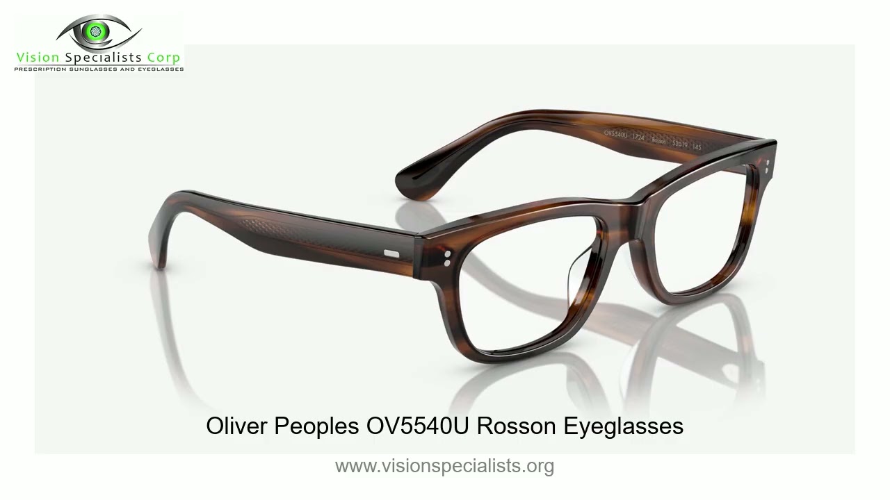 Oliver Peoples OV5540U Rosson Eyeglasses 827934501638
