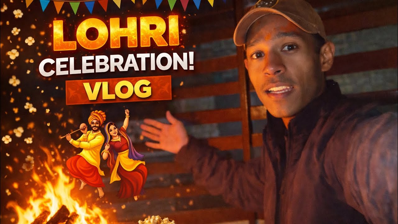 Lohri Vlog 🔥 | Lohri Setup Ready | Mandir Darshan | Family Time