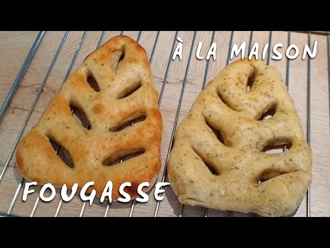 La fougasse à la maison.