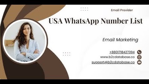 USA WhatsApp Number List | Verified WhatsApp Contacts for Marketing