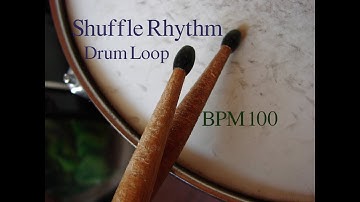 [Drum Loop]Shuffle Rhythm 100BPM