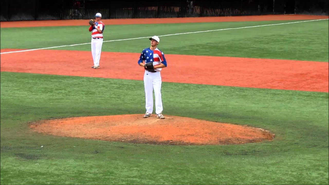 Isaac Campbell Left Handed Pitching Promo YouTube