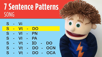 CC Essentials Chart A - 7 Sentence Patterns - Essentials of the English Language