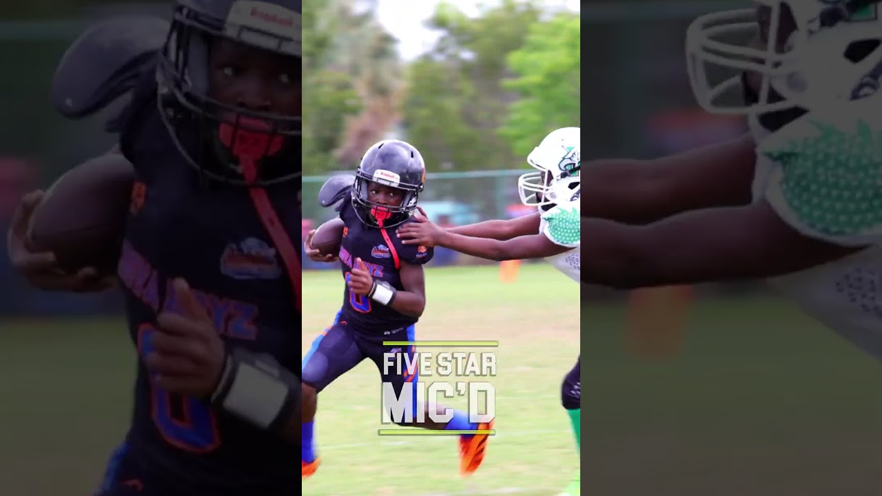 9u Youth Football Player is Bumping YoungBoy 💀