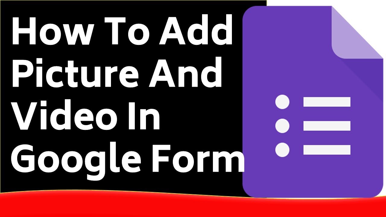 How To Add Picture and Video In Google Form (MARATHI) 