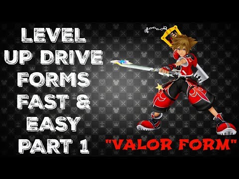 kingdom hearts 2 5 hd remix how to level up valor wisdom master leveling up limit form